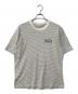 The Ennnoy Professional（ザ エンノイ プロフェッショナル）の古着「20SS Border Tee ボーダーロゴS/S TEE」｜ホワイト