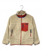 Patagoniaパタゴニア）の古着「Kids' Classic Retro-X Jacket キッズ・レトロX・ジャケット」｜ベージュ