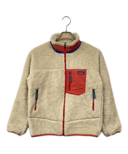 Patagonia（パタゴニア）Patagonia (パタゴニア) Kids' Classic Retro-X Jacket キッズ・レトロX・ジャケット ベージュ サイズ:キッズXLの古着・服飾アイテム
