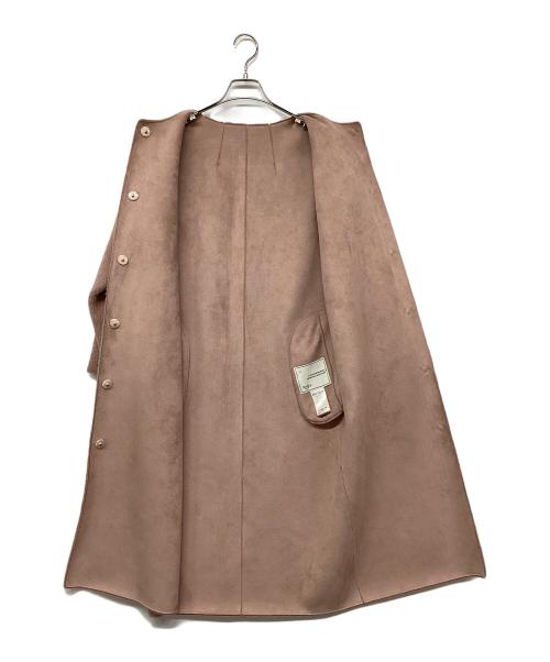 HER LIP TO（ハーリップトゥ）HER LIP TO (ハーリップトゥ) Faux Fur Reversible Coat ピンク サイズ:Mの古着・服飾アイテム