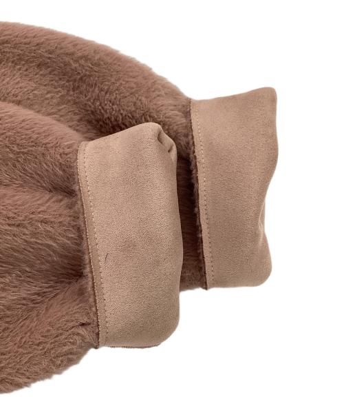 HER LIP TO（ハーリップトゥ）HER LIP TO (ハーリップトゥ) Faux Fur Reversible Coat ピンク サイズ:Mの古着・服飾アイテム