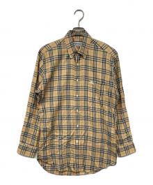 Burberry's（バーバリー）の古着「ノバチェックシャツ」｜ベージュ