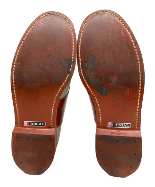 REGAL（リーガル）REGAL (リーガル) サドルシューズ / レザーシューズ グレー サイズ:26 1/2の古着・服飾アイテム