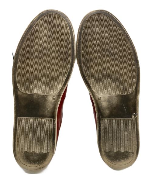 OFFICINE CREATIVE（オフィチーネクリエイティブ）OFFICINE CREATIVE (オフィチーネクリエイティブ) レザーハイカットスニーカー ブラウン サイズ:表記なしの古着・服飾アイテム