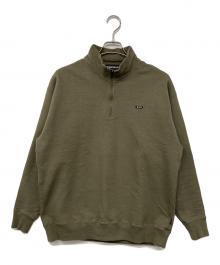 GOD SELECTION XXX（ゴッド セレクション トリプルエックス）の古着「ハーフジップスウェット」｜グリーン