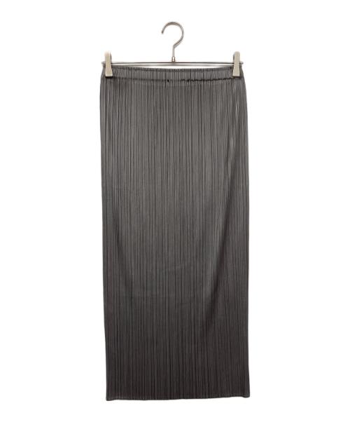 PLEATS PLEASE（プリーツプリーズ）PLEATS PLEASE (プリーツプリーズ) BASICSプリーツスカート グレー サイズ:4の古着・服飾アイテム