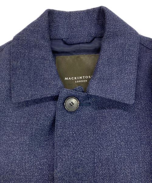 MACKINTOSH（マッキントッシュ）MACKINTOSH (マッキントッシュ) ウールシルクステンカラーコート/G1B08-600-25 ネイビー サイズ:38の古着・服飾アイテム