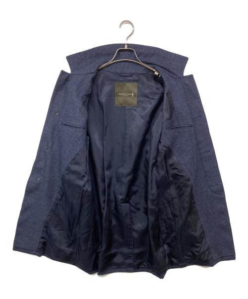 MACKINTOSH（マッキントッシュ）MACKINTOSH (マッキントッシュ) ウールシルクステンカラーコート/G1B08-600-25 ネイビー サイズ:38の古着・服飾アイテム