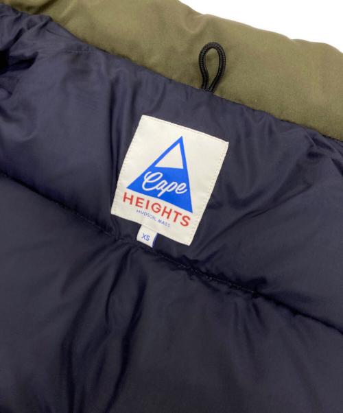 Cape HEIGHTS（ケープハイツ）CAPE HEIGHTS (ケープハイツ) 80/20クロス ダウンジャケット グリーン サイズ:XSの古着・服飾アイテム