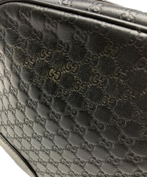 GUCCI（グッチ）GUCCI (グッチ) マイクログッチシマ ショルダーバッグ ブラックの古着・服飾アイテム