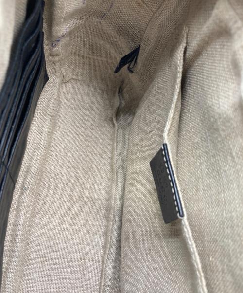 GUCCI（グッチ）GUCCI (グッチ) マイクログッチシマ ショルダーバッグ ブラックの古着・服飾アイテム