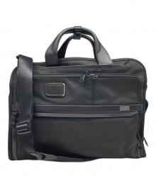 TUMI（トゥミ）の古着「alpha3 スリム・3WAYブリーフ　スリム・スリーウェイ・ブリーフ」｜ブラック