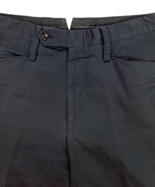 GUCCI（グッチ）GUCCI (グッチ) コットンスラックス トムフォード期 75GCF2　 ブラック サイズ:48Rの古着・服飾アイテム