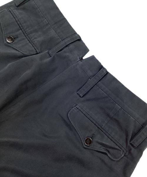 GUCCI（グッチ）GUCCI (グッチ) コットンスラックス トムフォード期 75GCF2　 ブラック サイズ:48Rの古着・服飾アイテム