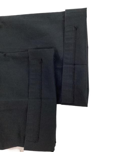 GUCCI（グッチ）GUCCI (グッチ) コットンスラックス トムフォード期 75GCF2　 ブラック サイズ:48Rの古着・服飾アイテム
