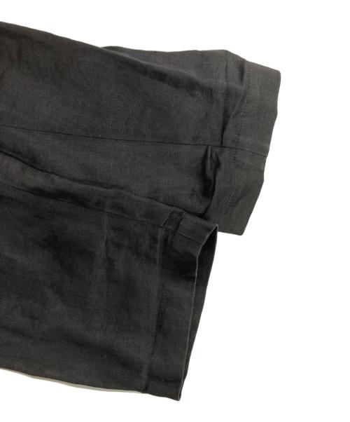 COMME des GARCONS SHIRT（コムデギャルソンシャツ）COMME des GARCONS SHIRT (コムデギャルソンシャツ) リネンジャケット ブラック サイズ:Sの古着・服飾アイテム