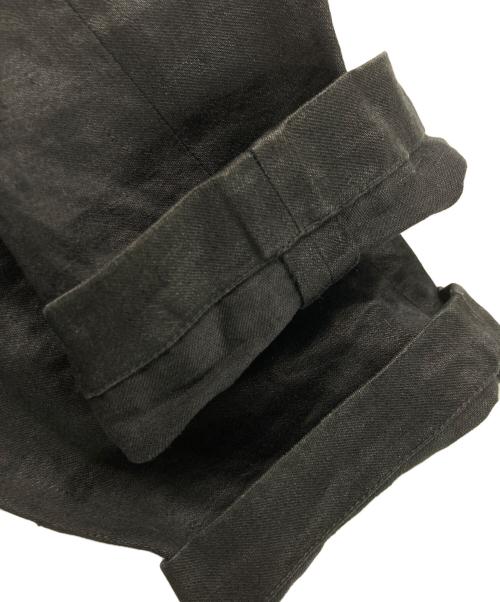 COMME des GARCONS SHIRT（コムデギャルソンシャツ）COMME des GARCONS SHIRT (コムデギャルソンシャツ) リネンジャケット ブラック サイズ:Sの古着・服飾アイテム