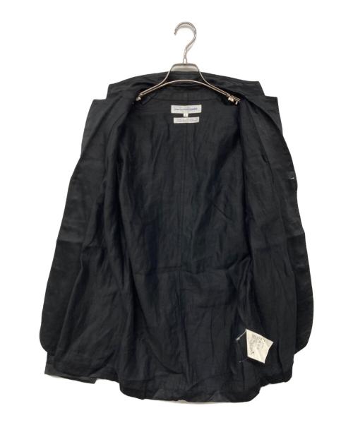 COMME des GARCONS SHIRT（コムデギャルソンシャツ）COMME des GARCONS SHIRT (コムデギャルソンシャツ) リネンジャケット ブラック サイズ:Sの古着・服飾アイテム