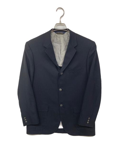 BROOKS BROTHERS（ブルックスブラザーズ）BROOKS BROTHERS (ブルックスブラザーズ) 刻印シルバーボタンテーラードジャケット　アウター　ライトアウター　ビジネスジャケット　カジュアルジャケット ネイビー サイズ:39SHTの古着・服飾アイテム