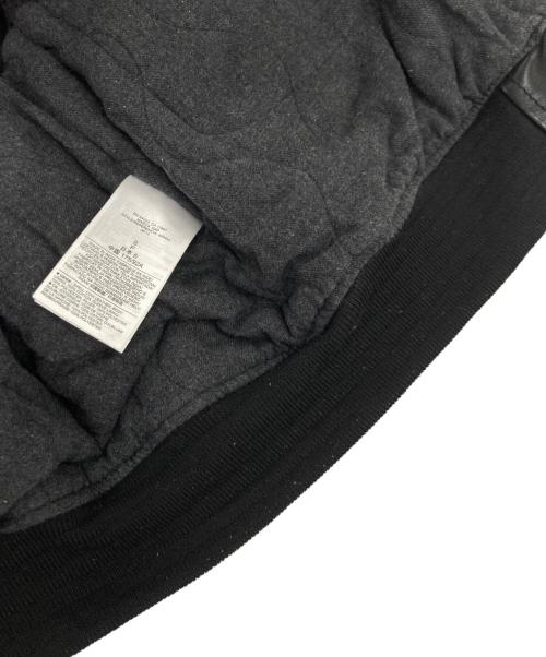 GAP（ギャップ）GAP (ギャップ) カウレザーブルゾン レザーボンバージャケット ブラック サイズ:Sの古着・服飾アイテム