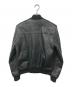 GAP (ギャップ) カウレザーブルゾン レザーボンバージャケット ブラック サイズ:S：15000円