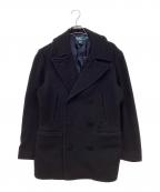 POLO RALPH LAURENポロ・ラルフローレン）の古着「ウールPコート ピーコート」｜ネイビー