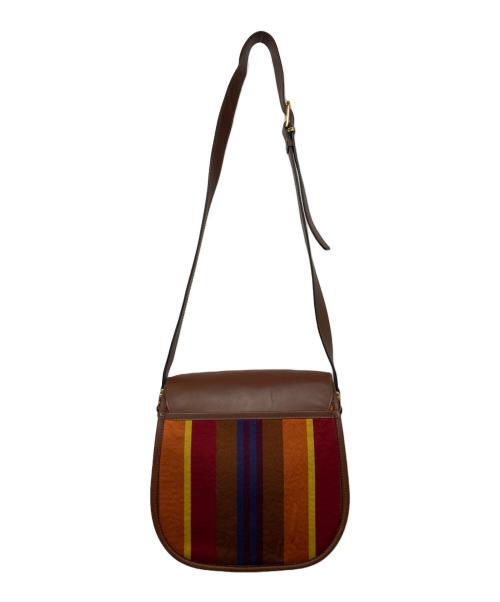 CELINE（セリーヌ）CELINE (セリーヌ) ストライプ柄ショルダーバッグ マルチカラーの古着・服飾アイテム