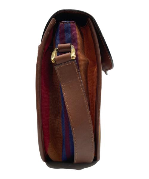 CELINE（セリーヌ）CELINE (セリーヌ) ストライプ柄ショルダーバッグ マルチカラーの古着・服飾アイテム