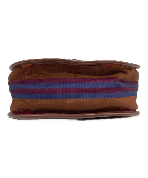 CELINE（セリーヌ）CELINE (セリーヌ) ストライプ柄ショルダーバッグ マルチカラーの古着・服飾アイテム