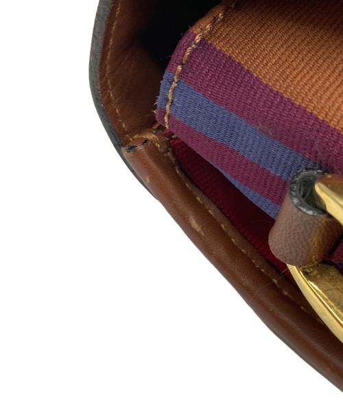 CELINE（セリーヌ）CELINE (セリーヌ) ストライプ柄ショルダーバッグ マルチカラーの古着・服飾アイテム