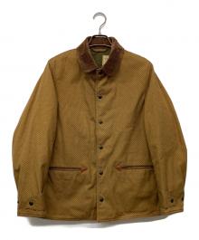 HELER'S CAFE（ヘラーズカフェ）の古着「フィールドカバーオール」｜ブラウン