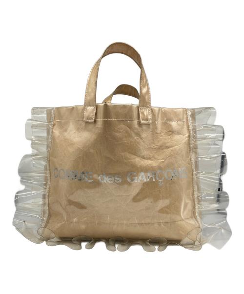 COMME des GARCONS GIRL（コムデギャルソンガール）COMME des GARCONS GIRL (コムデギャルソンガール) PVCフリルトートバッグ サイズ:ONE SIZEの古着・服飾アイテム