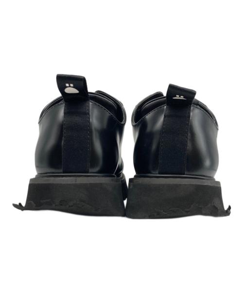 ENFOLD（エンフォルド）ENFOLD (エンフォルド) EIGHT-HOLES LACE-UP SHOES ブラック サイズ:38の古着・服飾アイテム