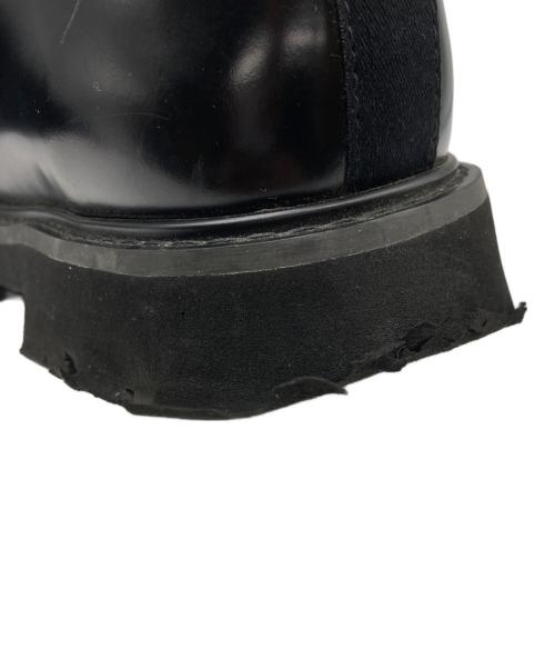 ENFOLD（エンフォルド）ENFOLD (エンフォルド) EIGHT-HOLES LACE-UP SHOES ブラック サイズ:38の古着・服飾アイテム