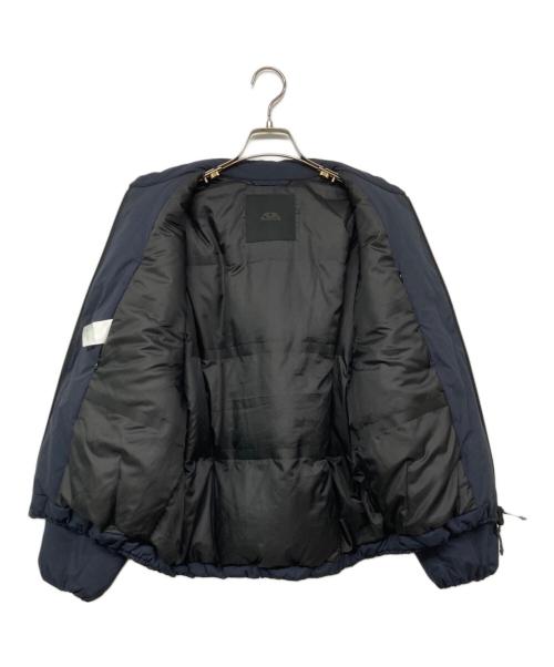 ADVANCED DOWN SYSTEM（アドバンスドダウンシステム）ADVANCED DOWN SYSTEM (アドバンスドダウンシステム) ダウンジャケット ネイビーの古着・服飾アイテム