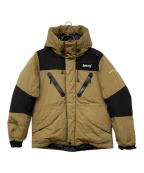 Schottショット）の古着「ダウンジャケット」｜ブラウン×ブラック