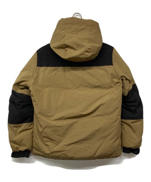 Schott（ショット）Schott (ショット) ダウンジャケット ブラウン×ブラック サイズ:Sの古着・服飾アイテム