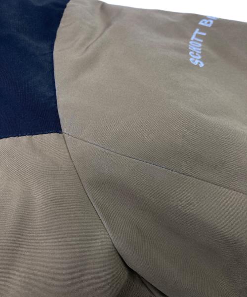 Schott（ショット）Schott (ショット) ダウンジャケット ブラウン×ブラック サイズ:Sの古着・服飾アイテム