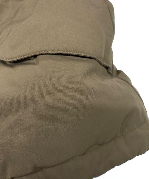 Schott（ショット）Schott (ショット) ダウンジャケット ブラウン×ブラック サイズ:Sの古着・服飾アイテム