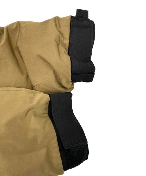 Schott（ショット）Schott (ショット) ダウンジャケット ブラウン×ブラック サイズ:Sの古着・服飾アイテム