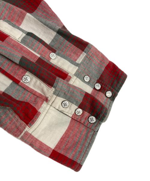 WAREHOUSE（ウエアハウス）WAREHOUSE (ウエアハウス) チェックウエスタンシャツ レッド サイズ:38の古着・服飾アイテム