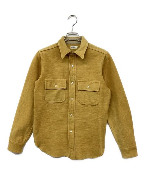 WAREHOUSE（ウエアハウス）WAREHOUSE (ウエアハウス) DUCK DIGGER ヘビーネルシャツ WAREHOUSE イエロー サイズ:36の古着・服飾アイテム
