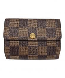 LOUIS VUITTON（ルイ ヴィトン）の古着「ダミエ ラドロー / コインケース」｜ブラウン