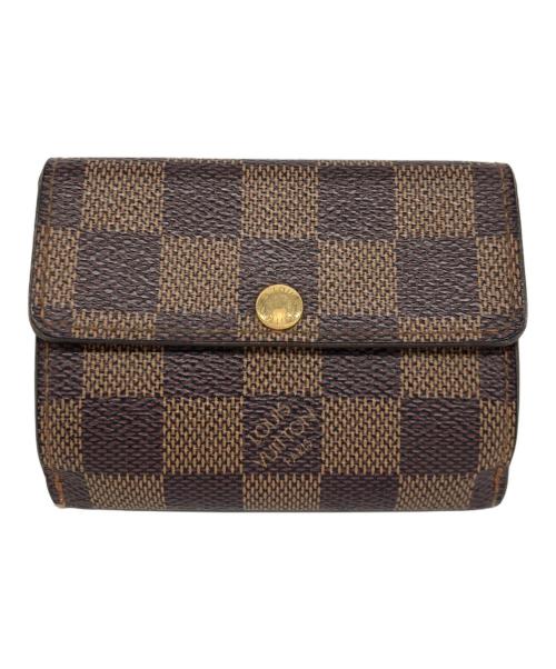 LOUIS VUITTON（ルイ ヴィトン）LOUIS VUITTON (ルイ ヴィトン) ダミエ ラドロー / コインケース ブラウンの古着・服飾アイテム