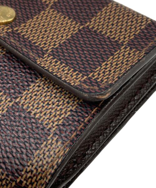 LOUIS VUITTON（ルイ ヴィトン）LOUIS VUITTON (ルイ ヴィトン) ダミエ ラドロー / コインケース ブラウンの古着・服飾アイテム