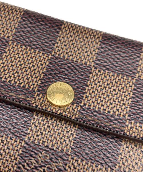 LOUIS VUITTON（ルイ ヴィトン）LOUIS VUITTON (ルイ ヴィトン) ダミエ ラドロー / コインケース ブラウンの古着・服飾アイテム