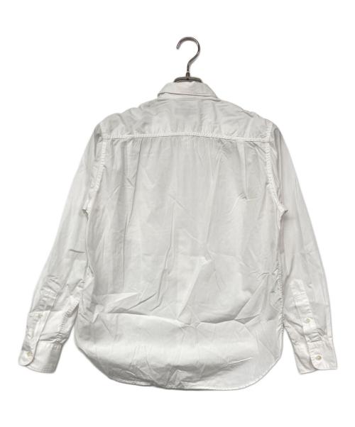 COMME des GARCONS HOMME（コムデギャルソン オム）COMME des GARCONS HOMME (コムデギャルソン オム) ブロードL/Sシャツ ホワイト サイズ:XSの古着・服飾アイテム