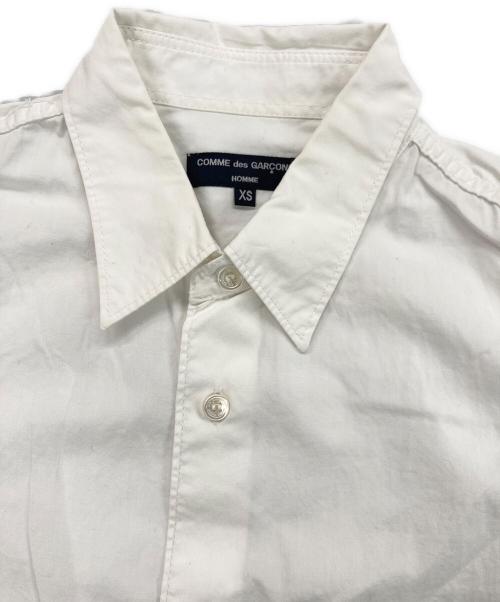 COMME des GARCONS HOMME（コムデギャルソン オム）COMME des GARCONS HOMME (コムデギャルソン オム) ブロードL/Sシャツ ホワイト サイズ:XSの古着・服飾アイテム