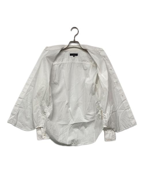 COMME des GARCONS HOMME（コムデギャルソン オム）COMME des GARCONS HOMME (コムデギャルソン オム) ブロードL/Sシャツ ホワイト サイズ:XSの古着・服飾アイテム