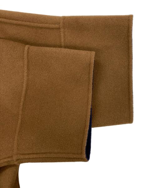 Max Mara WEEK END LINE（マックスマーラ ウイークエンドライン）Max Mara WEEK END LINE (マックスマーラ ウイークエンドライン) リバーシブルオーバーサイズウールフードコート ネイビー サイズ:38の古着・服飾アイテム